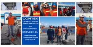 Contek Impulsa la Eficiencia en Obra Portuaria Conectores Grip